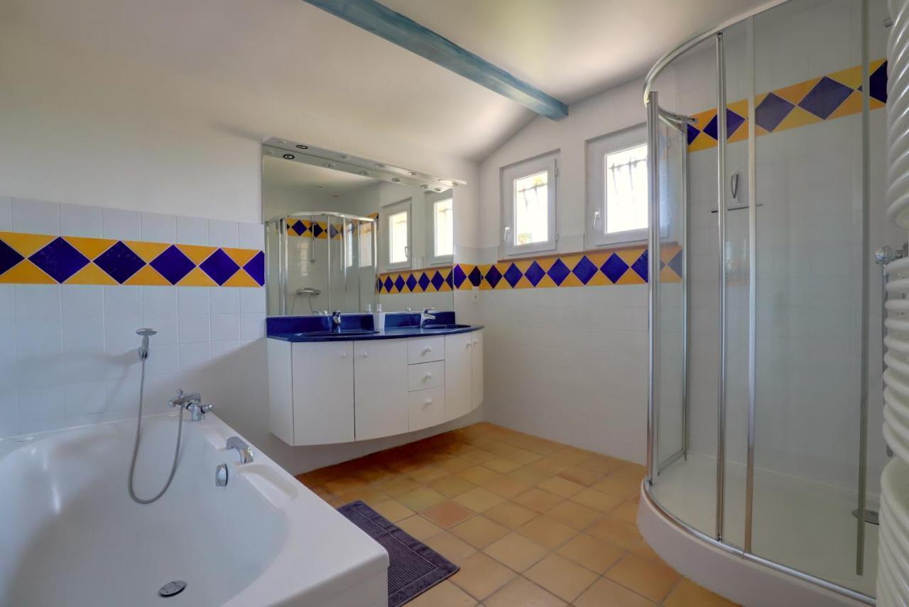 Gite La Grappe Occitane - 14 Personnes - Piscine Privee Ambres المظهر الخارجي الصورة